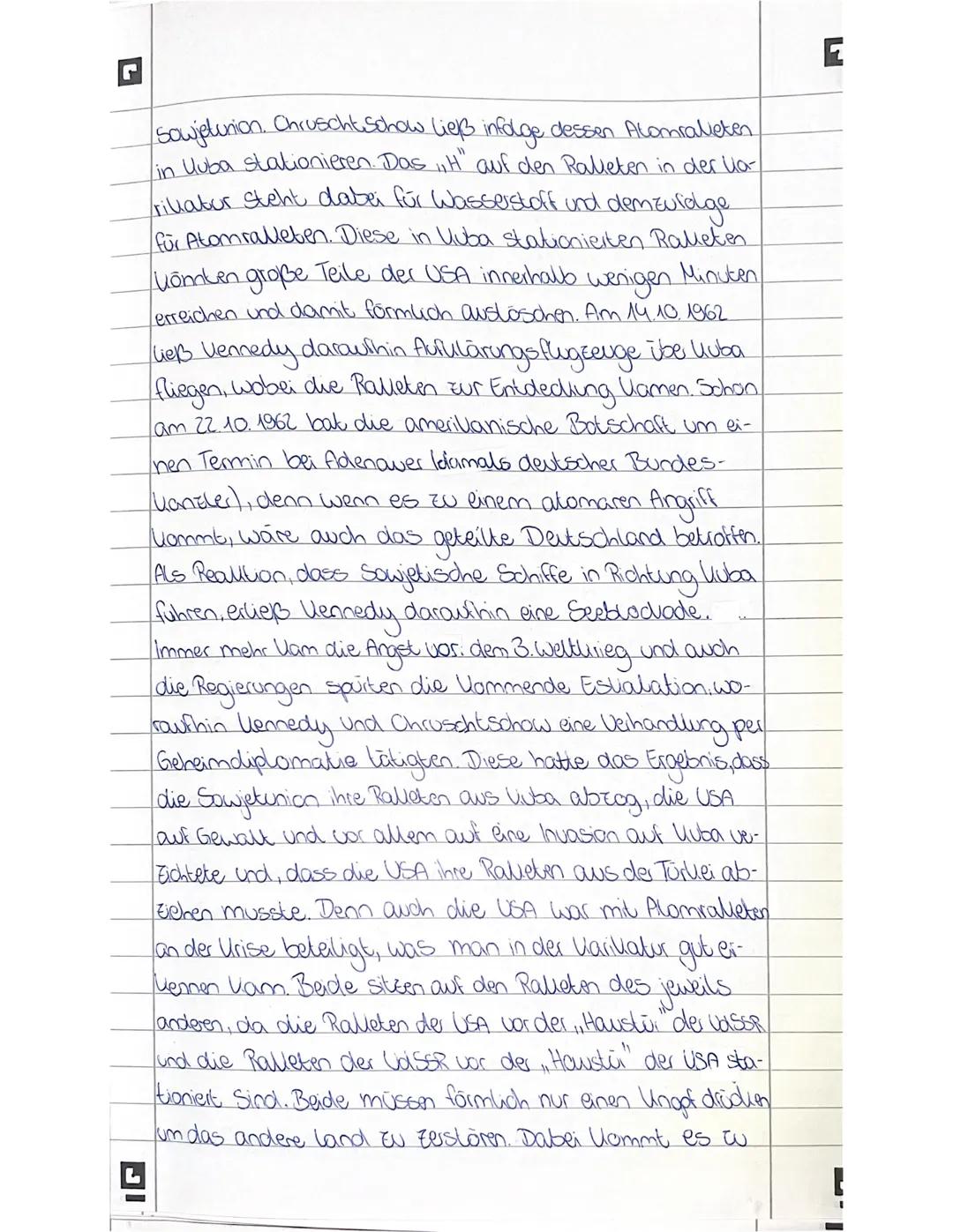 # Karikatur Kuba-Krise
Aufgaben
1. Interpretiere die Karikatur und erläutere den historischen Zusammenhang.
2. Erkläre, inwiefern die Kubakr