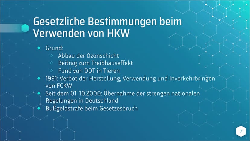 Halogenkohlenwasser-
stoffe
von Emily- Michelle Kelsch Gliederung
Was ist Halogenkohlenwasserstoff?
Eigenschaften
HKW in anderen Bereichen
G