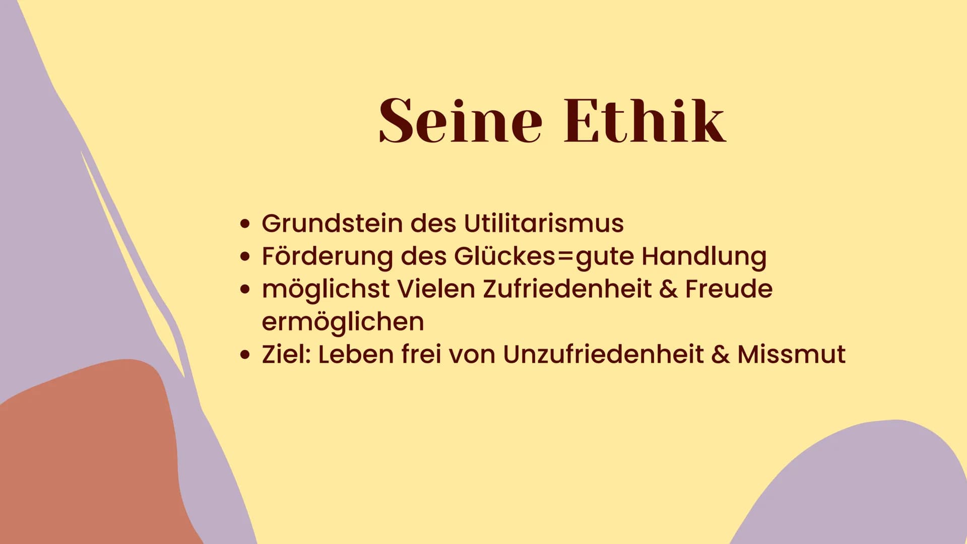 Alttarismus Unsere
Gliederung
• Definition Utilitarismus
Jeremy Bentham
Prinzipien
John Stuart Mill
Handlungs-& Regelutilitarismus
Waldbewoh