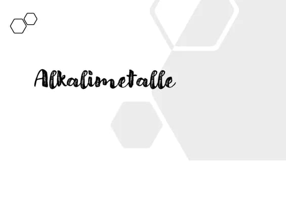 Know Alkalimetalle thumbnail