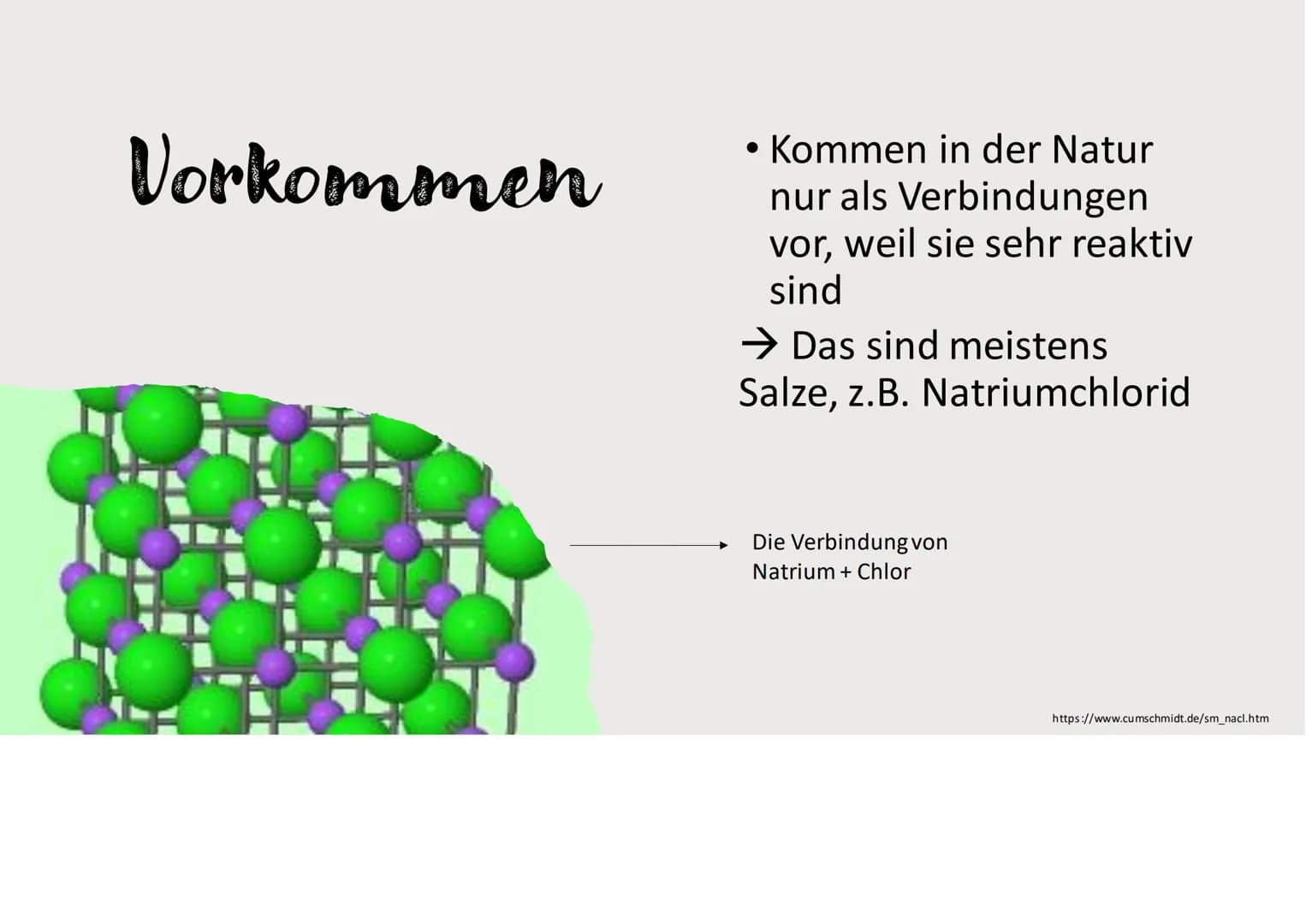 Alkalimetalle Inhaltsverzeichnis
Was sind Alkalimetalle?
Eigenschaften der Alkalimetalle
Besonderheiten
Wichtige Reaktionen
Tendenzen
Nennen