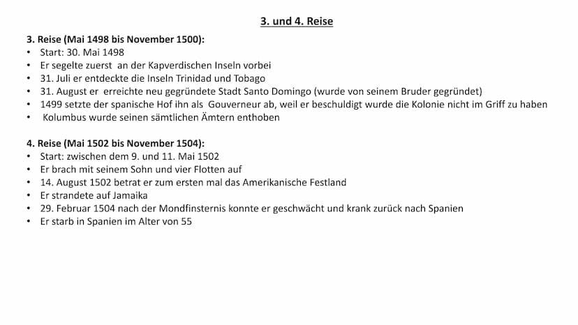 Christoph Kolumbus Gliederung
●
●
●
Steckbrief
Allgemeine Infos
Entdeckung Amerikas
1. und 2. Reise
3. und 4. Reise Steckbrief
●
●
• Geburts