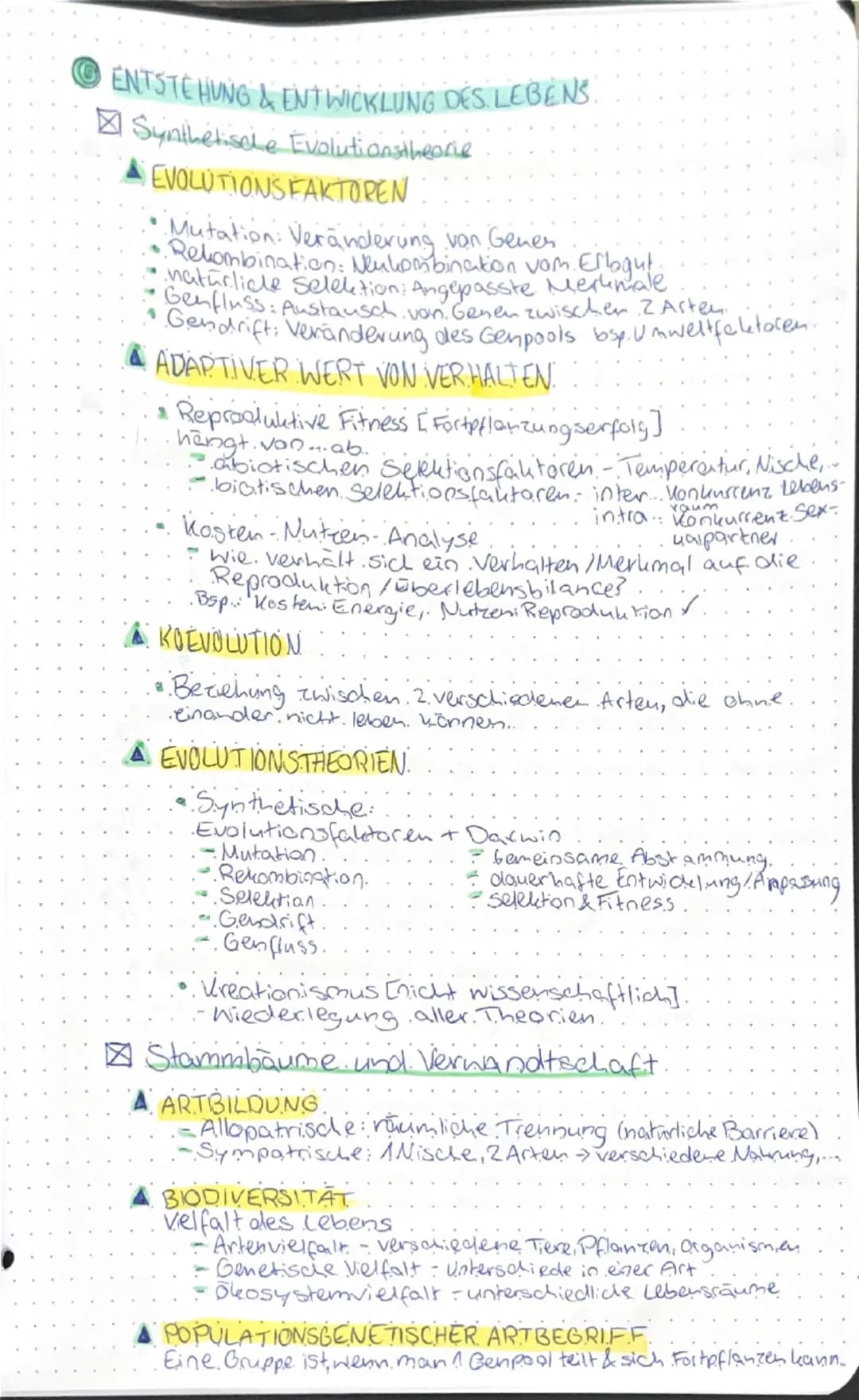 # GENETIK & EVOLUTION

genetik evolution

- Molekulargenetische Grundlagen des Lebens

- SPEICHERUNG & REALISIERUNG GENETISCHER INFORMATIONE