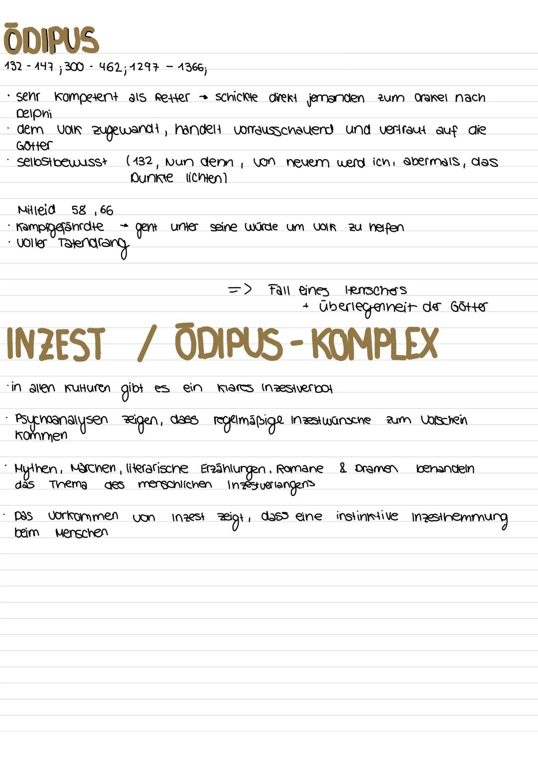 1. Das Orakel 86-88
   Orakelsprüche auflisten , Rolle des orarels
   Rolle Teiresias, Boten, Hirte
   Sverbindung überprüfen

2. Der Chor 7