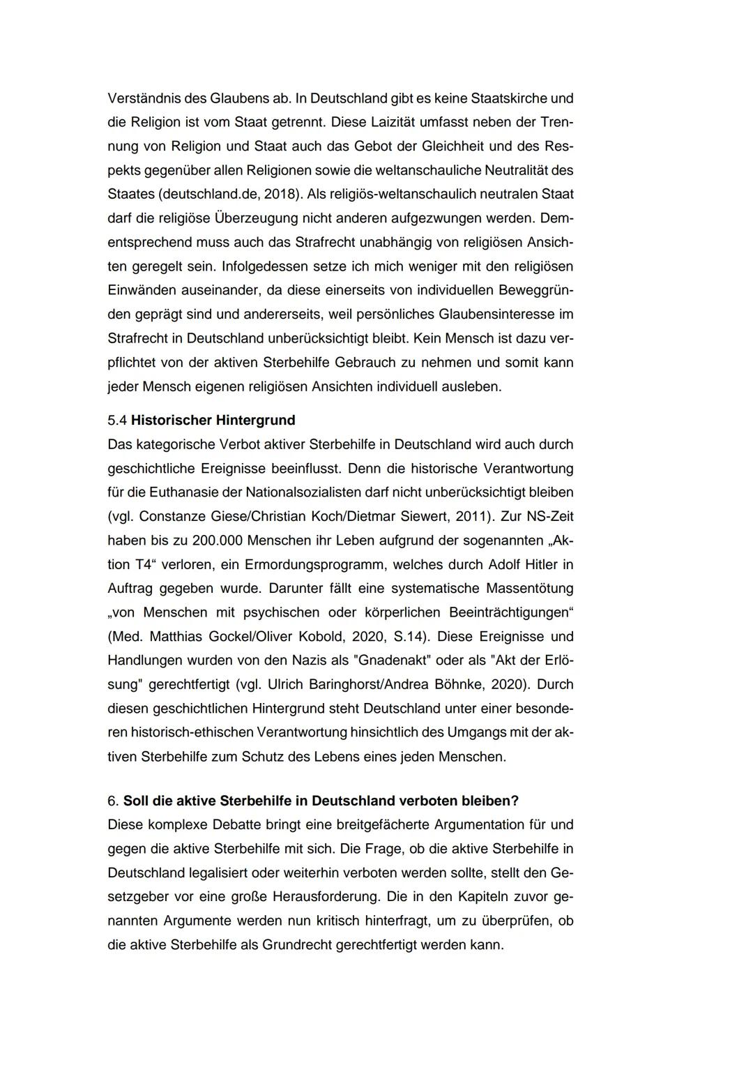 AKTIVE STERBEHILFE
ALS GRUNDRECHT
Schule
Name
Lehrer
Seminarfach Politische Philosophie, 12sf6
Abgabedatum: 05. März 2021
ST. ITI Gymnasium
