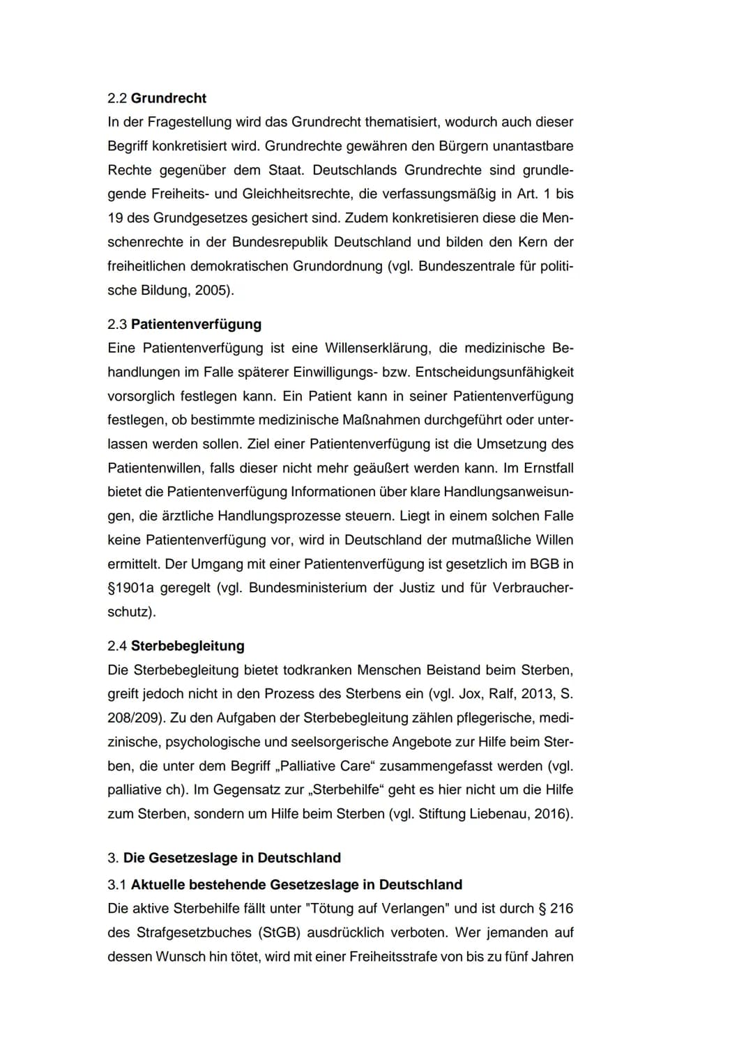 AKTIVE STERBEHILFE
ALS GRUNDRECHT
Schule
Name
Lehrer
Seminarfach Politische Philosophie, 12sf6
Abgabedatum: 05. März 2021
ST. ITI Gymnasium
