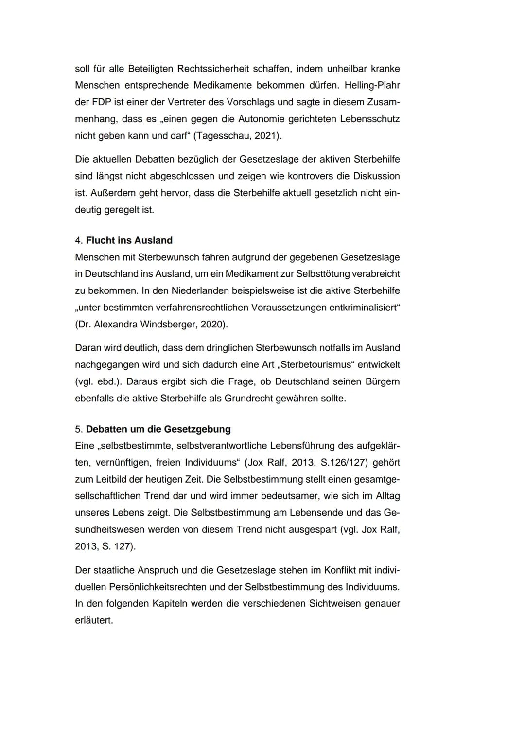 AKTIVE STERBEHILFE
ALS GRUNDRECHT
Schule
Name
Lehrer
Seminarfach Politische Philosophie, 12sf6
Abgabedatum: 05. März 2021
ST. ITI Gymnasium
