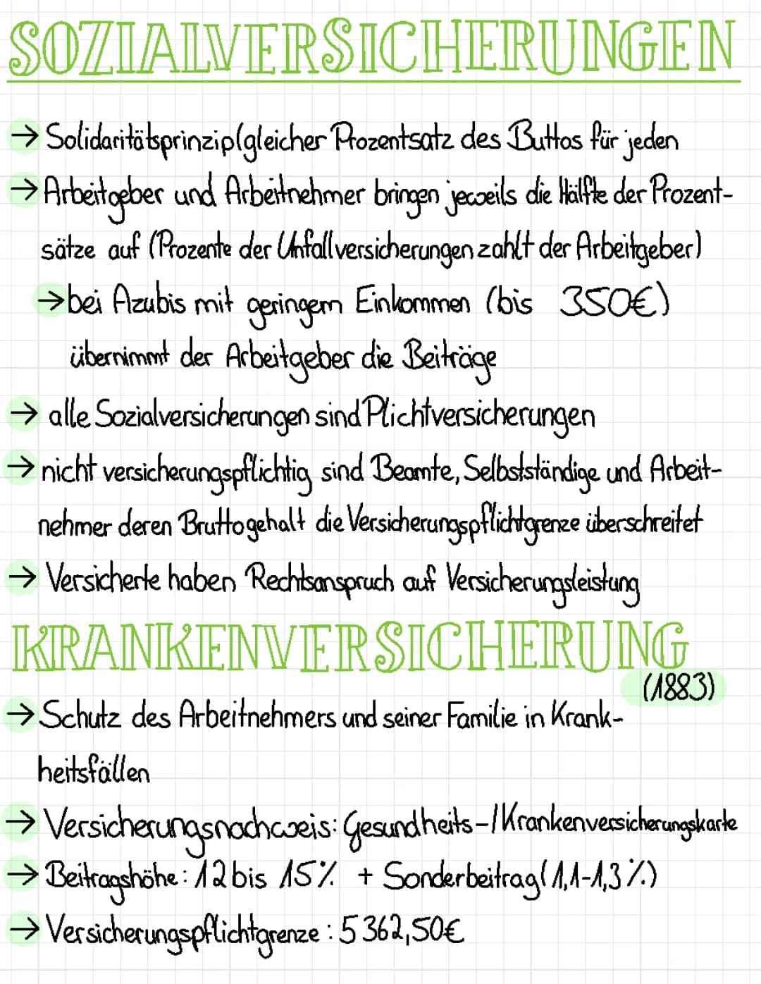 Sozialversicherungen 