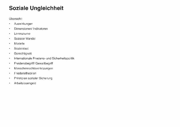 Know Soziale Ungleichheit  thumbnail