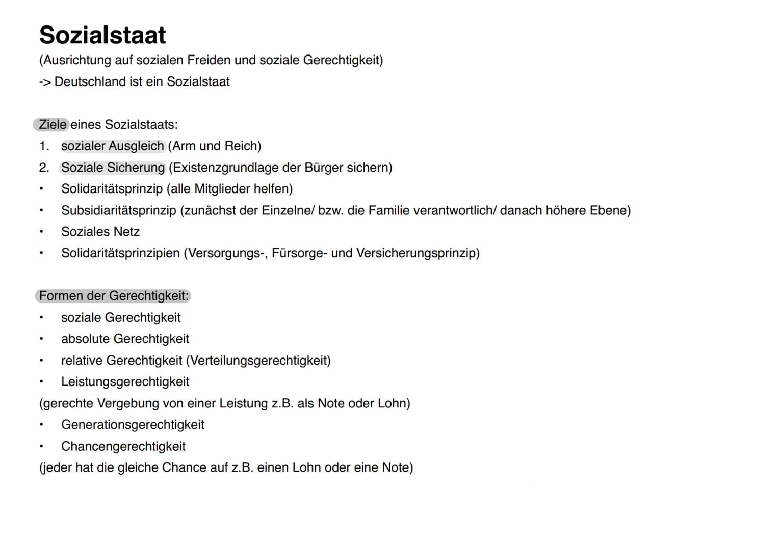 Soziale Ungleichheit
Übersicht:
.
●
●
●
Auswirkungen
Dimensionen/ Indikatoren
Lorenzkurve
Sozialer Wandel
Modelle
Sozialstaat
Gerechtigkeit
