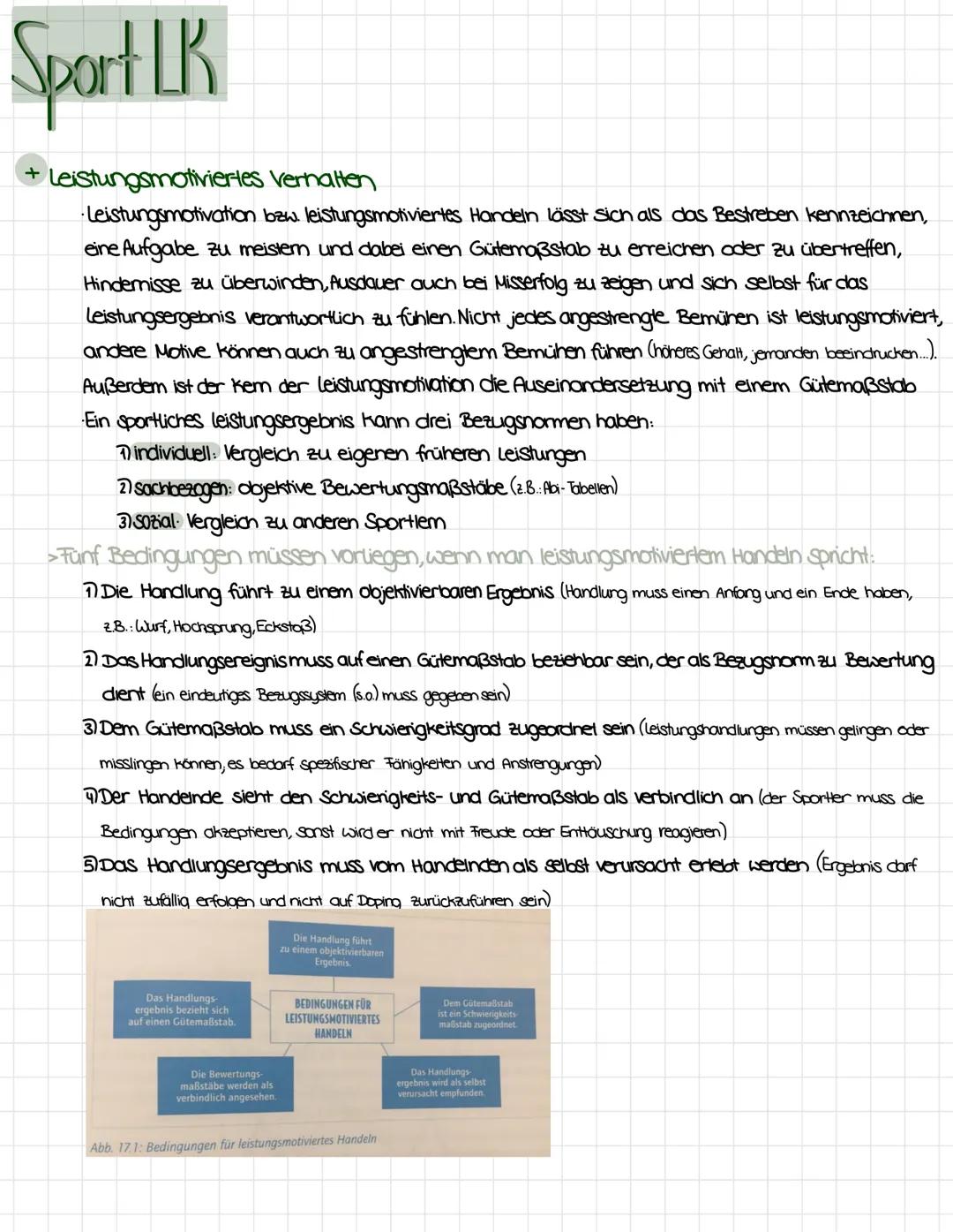 Sport LK
+ Emotionen im Sport
Unter Emotionen versteht man in Anlehnung an Gabler subjektive Befindlichkeiten (Prozesse &
Zustande), die mit