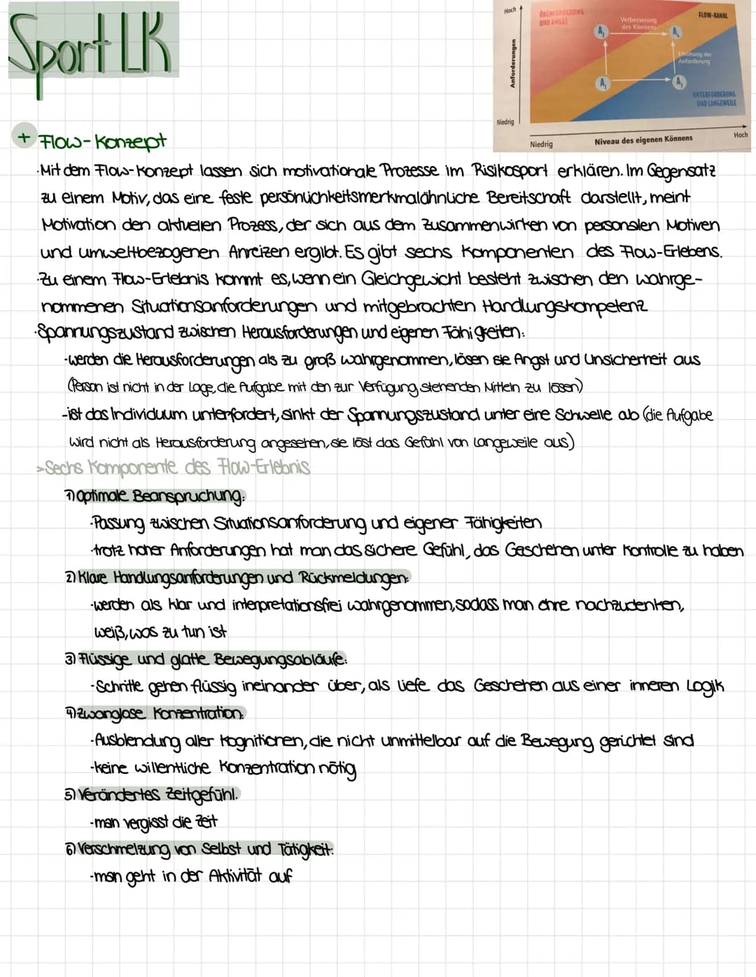 Sport LK
+ Emotionen im Sport
Unter Emotionen versteht man in Anlehnung an Gabler subjektive Befindlichkeiten (Prozesse &
Zustande), die mit