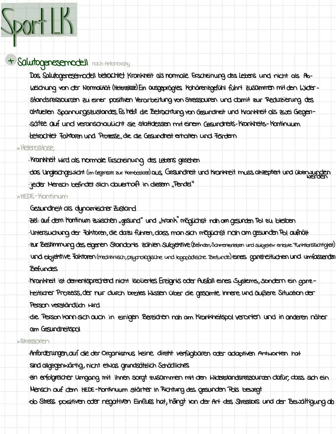 Sport LK
+ Emotionen im Sport
Unter Emotionen versteht man in Anlehnung an Gabler subjektive Befindlichkeiten (Prozesse &
Zustande), die mit