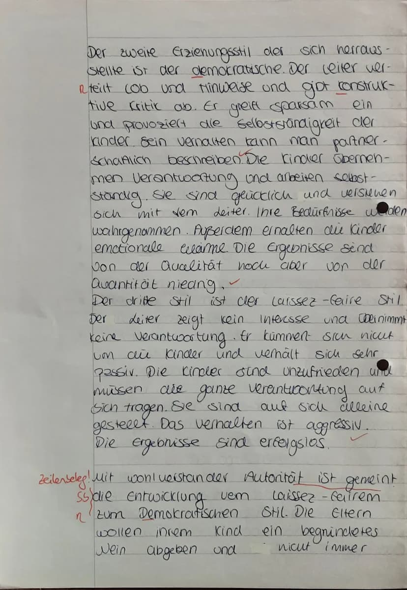Kübra
2.
Aufgabenstellung:
1. Fasse den Text kurz zusammen und beschreibe, worin der Autor die Ursachen für die
Überforderung mancher Eltern