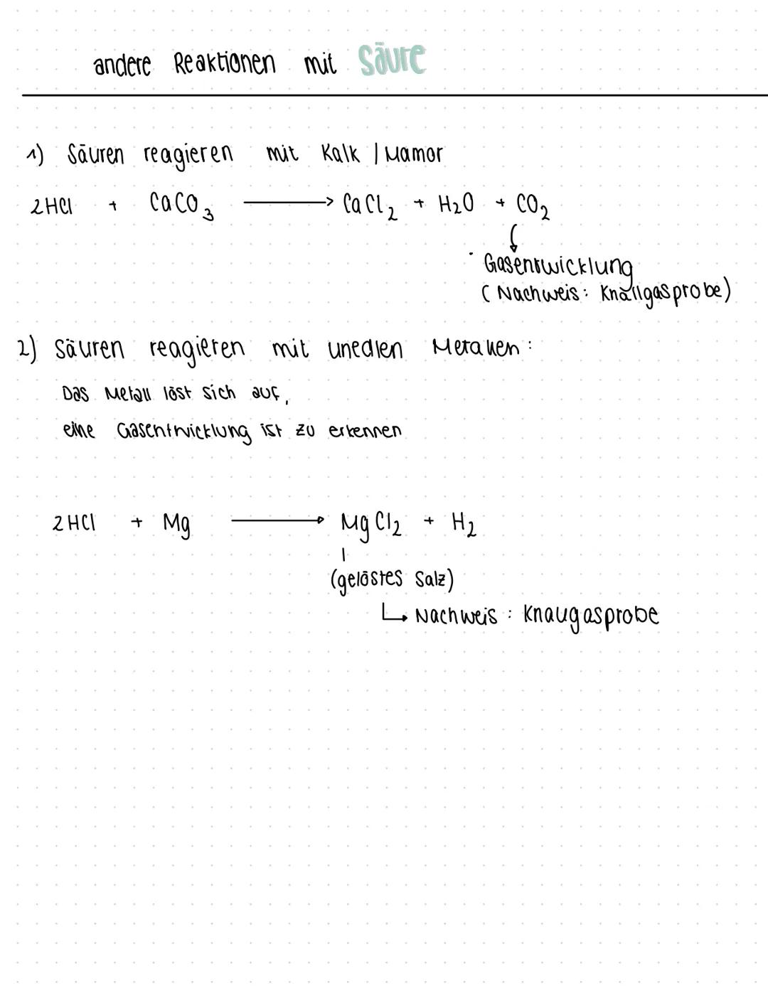 1. Was sind Sauren?
Sauren bestehen aus Molekülen oder lonen, die mit Wasser
teagieren.
wirken atzend
sauren
farben den universalindikator r