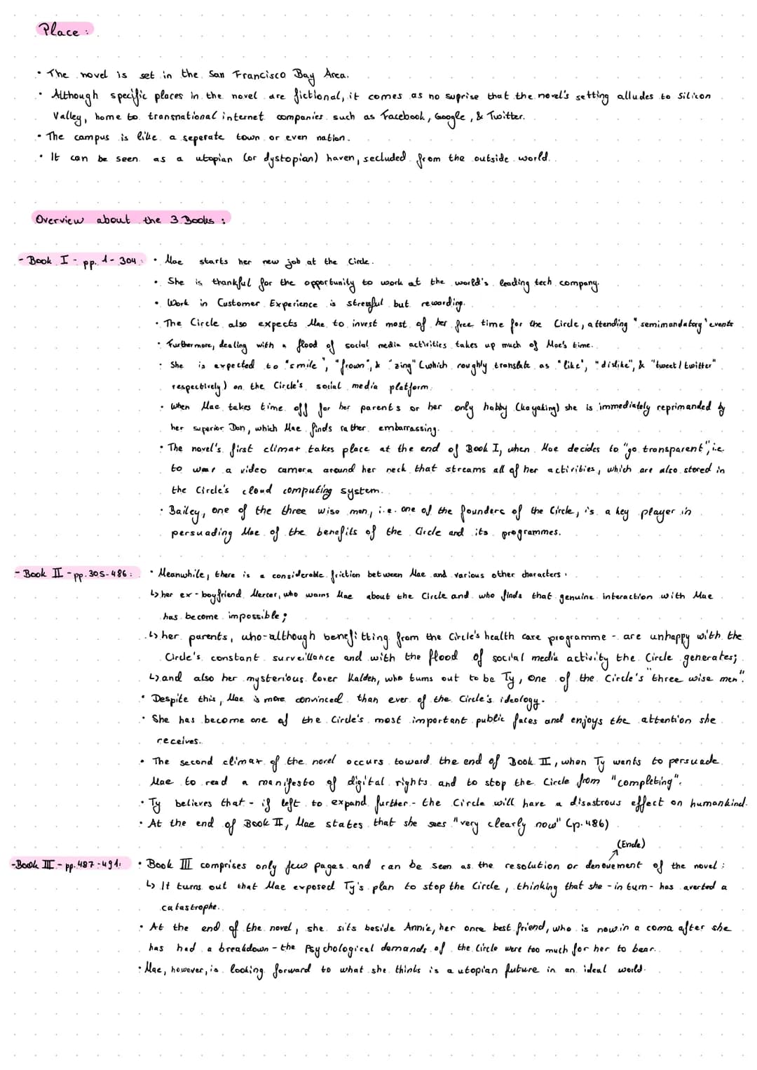 Introduction:
Main body.
example
The novel "The Circle", written by Drave Eggers and published
powerful Internet
company.
The focus is on
・c