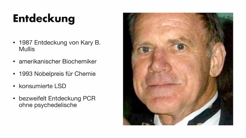 MS
igi
BY
Die PCR
Maria Gryn, 19.12.2021 Gliederung
Bedeutung der PCR-Methode
Entdeckung
●
• Komponenten der PCR
• Ablauf der PCR:
●
●
●
●
•