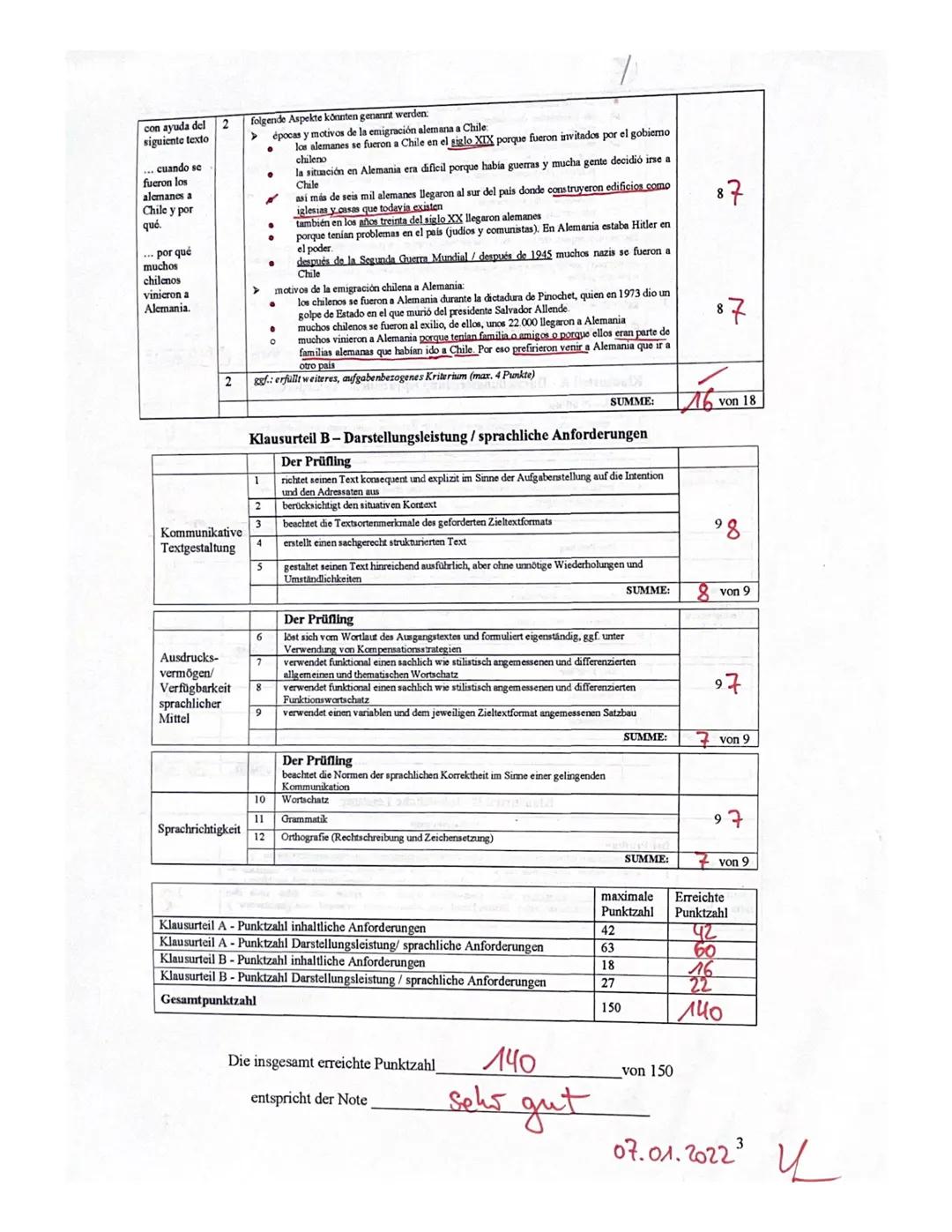 2. Klausur-Klausurteil A
Chile
Name:
2:1 Asl
tychn
Klausurteil A: Sach- und Gebrauchstext
Aufgabenart A1: Textaufgabe mit analytisch-interpr