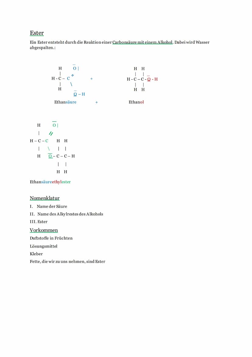 Chemie 10.2 / KA
Alkohole
Funktionelle Gruppe: Hydroxygruppe
HH
II
H-C-C-O-H
| |
H H
Nomenklatur: I. Name des verwandten Alkans
II. Anzahl d