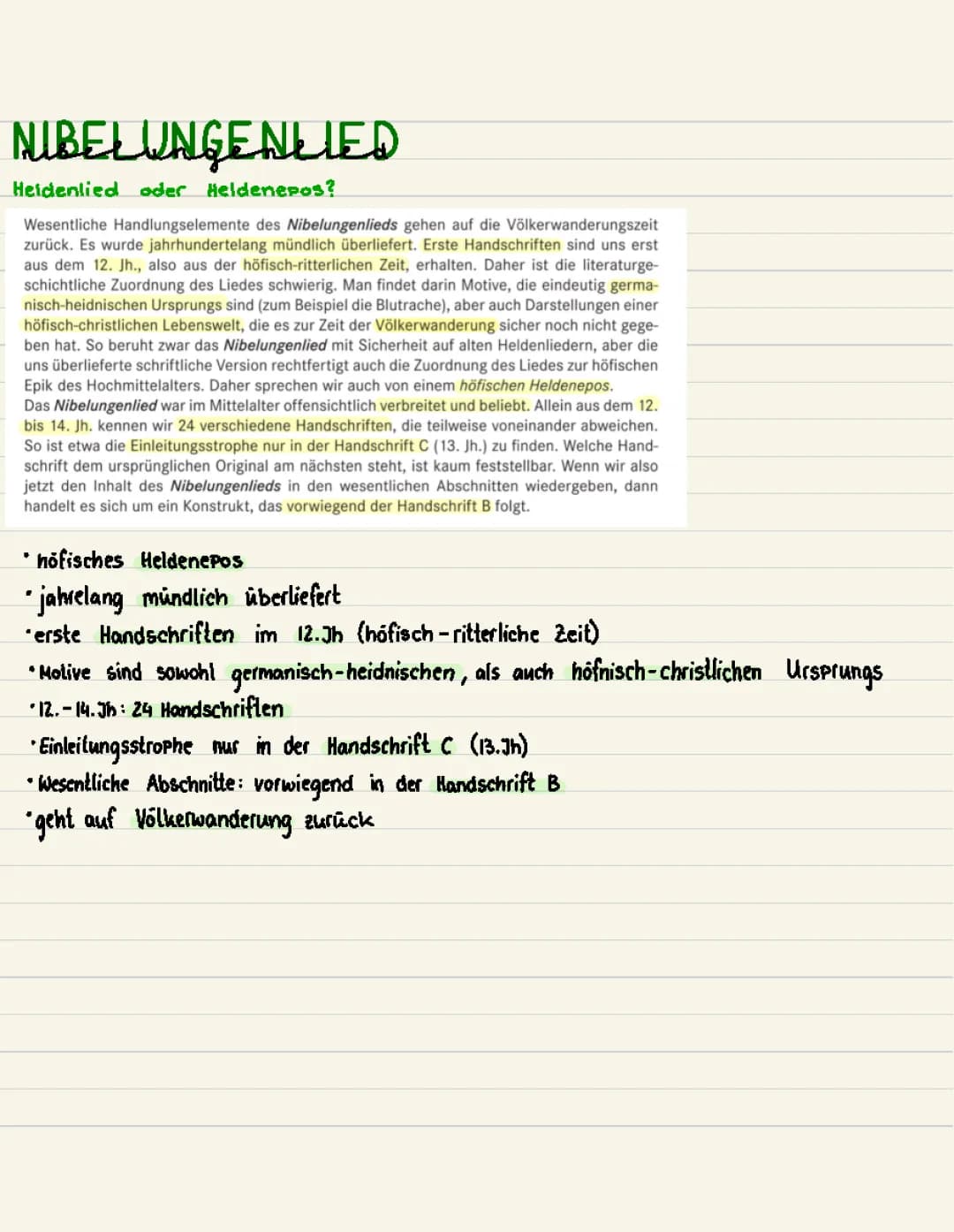 das Nibelungenlied 
