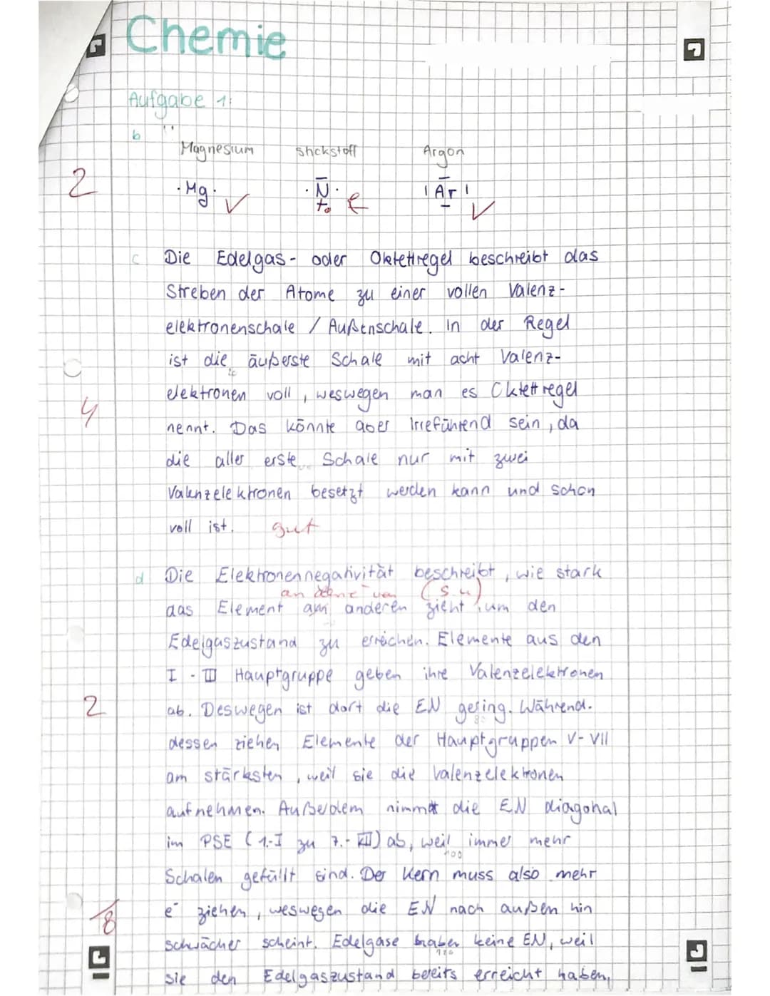 ло
Chemie E1, Klausur 1
BE: SO / 53
Worter 287 wörter
Name:
Notenpunkte:14
15 14 13 12 11
3
S
2
Symbol
Li
0
Mg
AT
Aufgabe 1: (19 BE)
a) Ergä