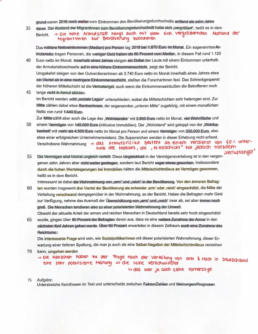 SOZIALE VNGLEICHWEIT
Definition soziale Ungleichheit":
Von sozialer Ungleichheit wird in der Sozialwissenschaft dann gesprochen, wenn die so