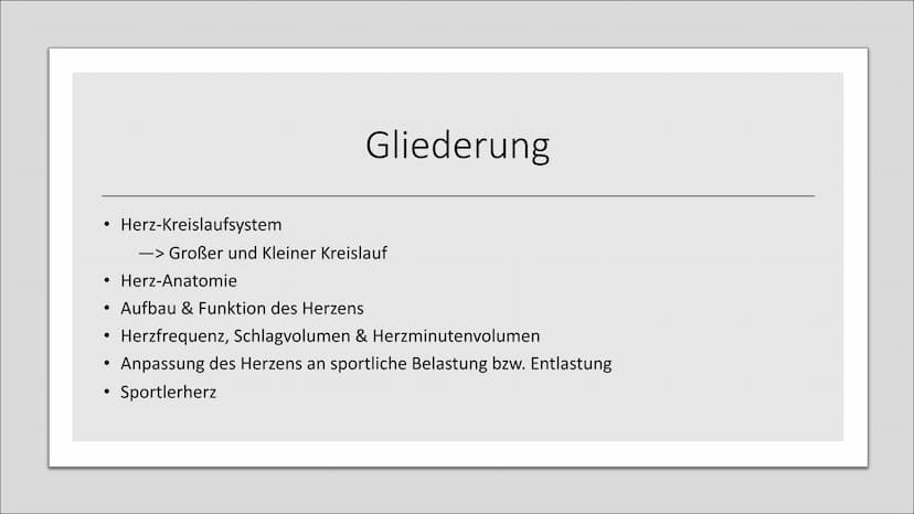33
Herz-Kreislaufsystem
Von: Nahwand Samira Gueddas
& Joenne Fürst • Herz-Kreislaufsystem
Gliederung
●
-> Großer und Kleiner Kreislauf
Herz-