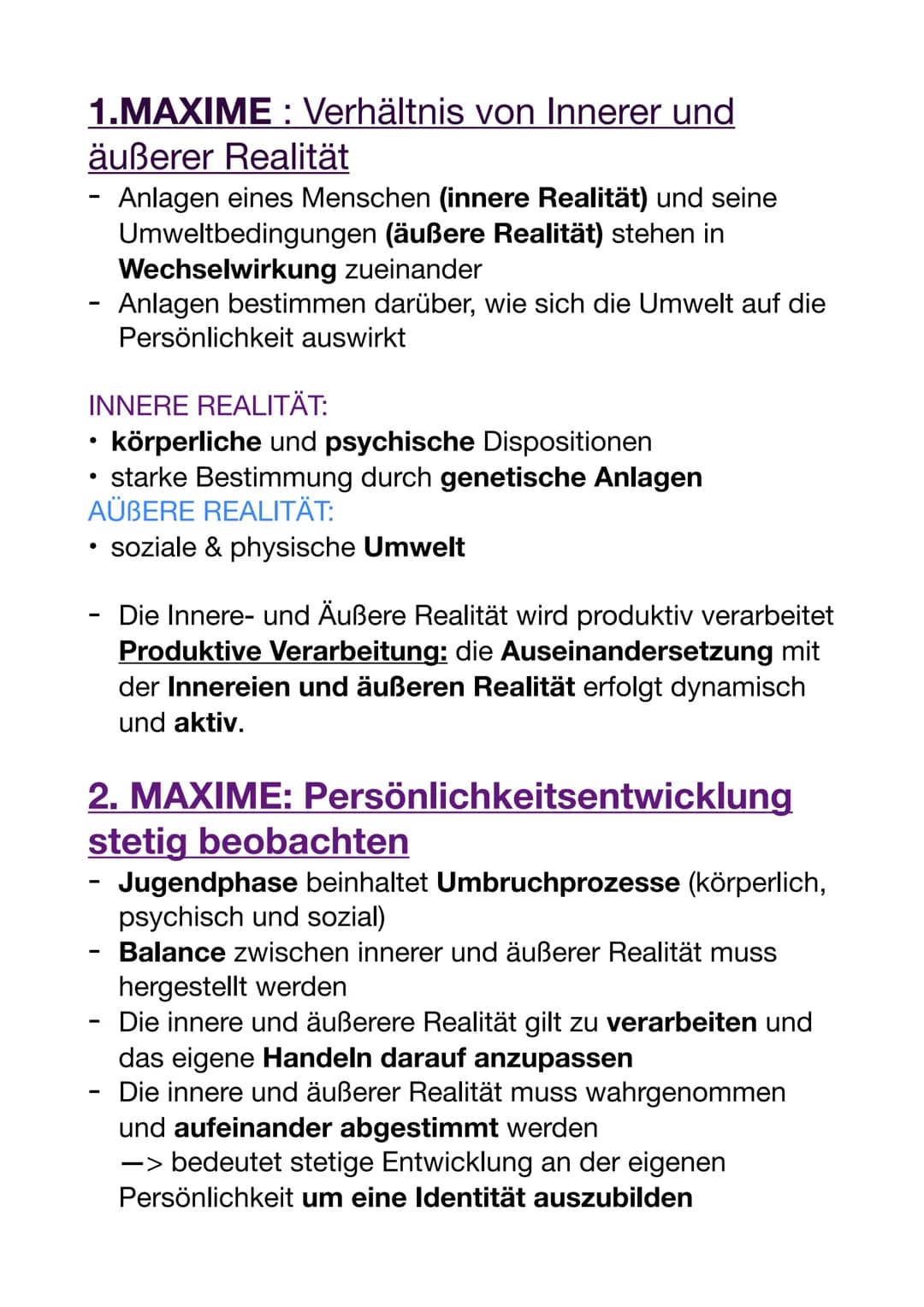Hurrelmann: Das Modell der produktiven
Realitätsverarbeitung
Theorie
Hurrelmann formuliert eine sozialwissenschaftliche
orientierte Theorie 
