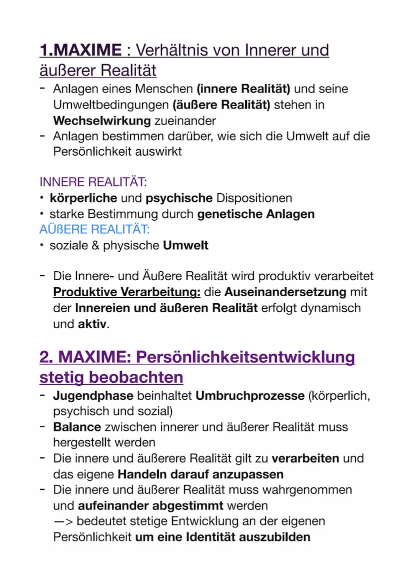 Hurrelmann: Das Modell der produktiven
Realitätsverarbeitung
Theorie
Hurrelmann formuliert eine sozialwissenschaftliche
orientierte Theorie 