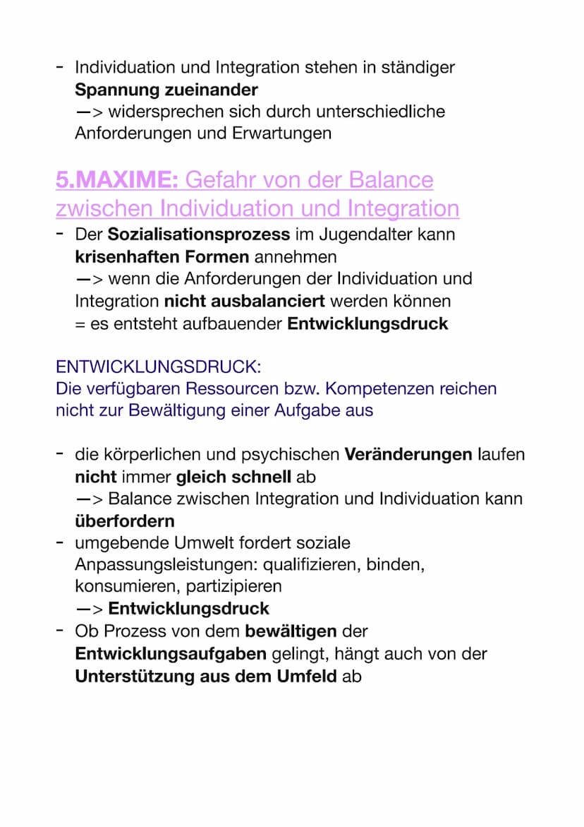 Hurrelmann: Das Modell der produktiven
Realitätsverarbeitung
Theorie
Hurrelmann formuliert eine sozialwissenschaftliche
orientierte Theorie 