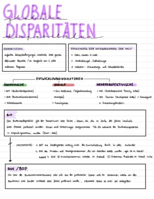 Know Globale Disparitäten Geographie thumbnail