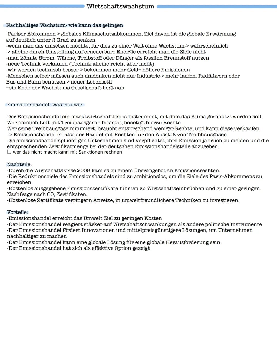 Klausur: BIP und Wirtschaftswachstum
1. BIP (Bruttoinlandsprodukt)
-Vor- und Nachteile (Kritik)
-reales und nominales BIP
-BIP berechnen
-wi