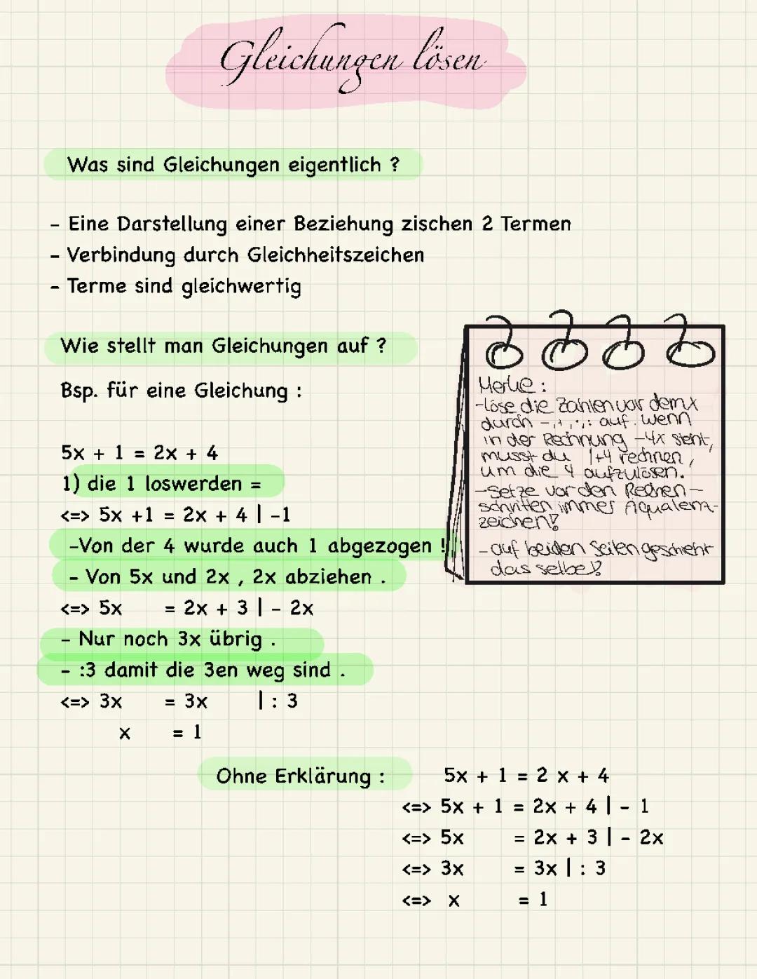 Wertetabelle 