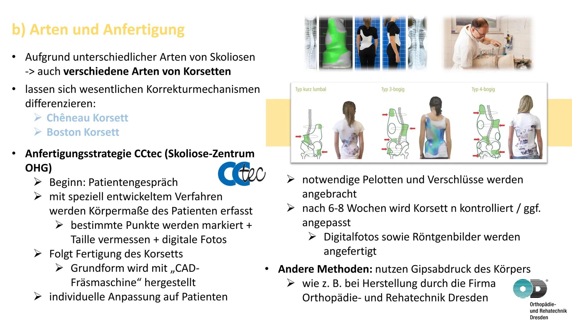 Skoliose -Korsettbehandlung
eine Erfolgsgeschichte? R
BS
1 Begriffsbestimmung
1.1
Definition
1.2 Beschreibung
2 Krankheitsbild
2.1 Ursachen
