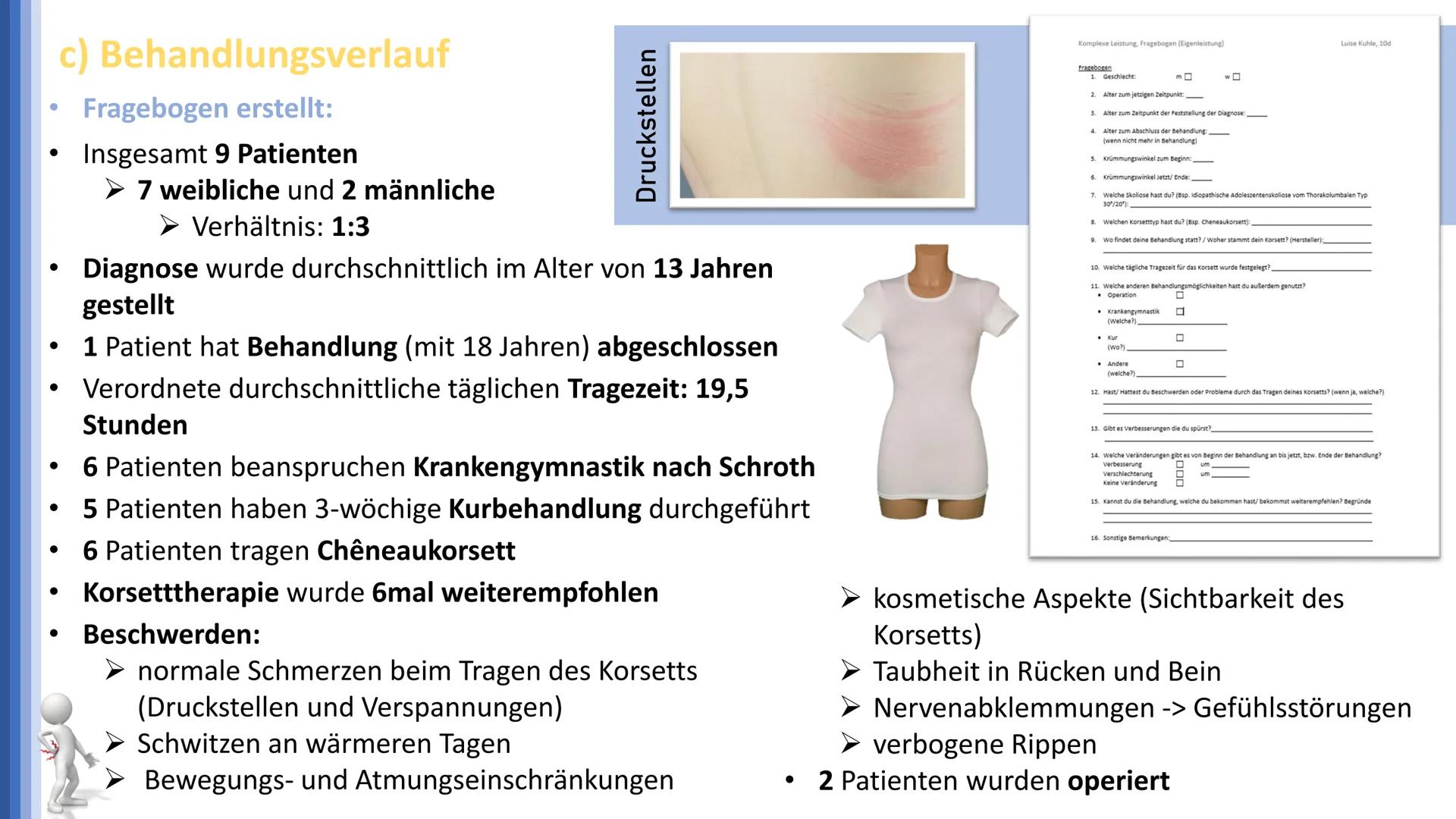 Skoliose -Korsettbehandlung
eine Erfolgsgeschichte? R
BS
1 Begriffsbestimmung
1.1
Definition
1.2 Beschreibung
2 Krankheitsbild
2.1 Ursachen
