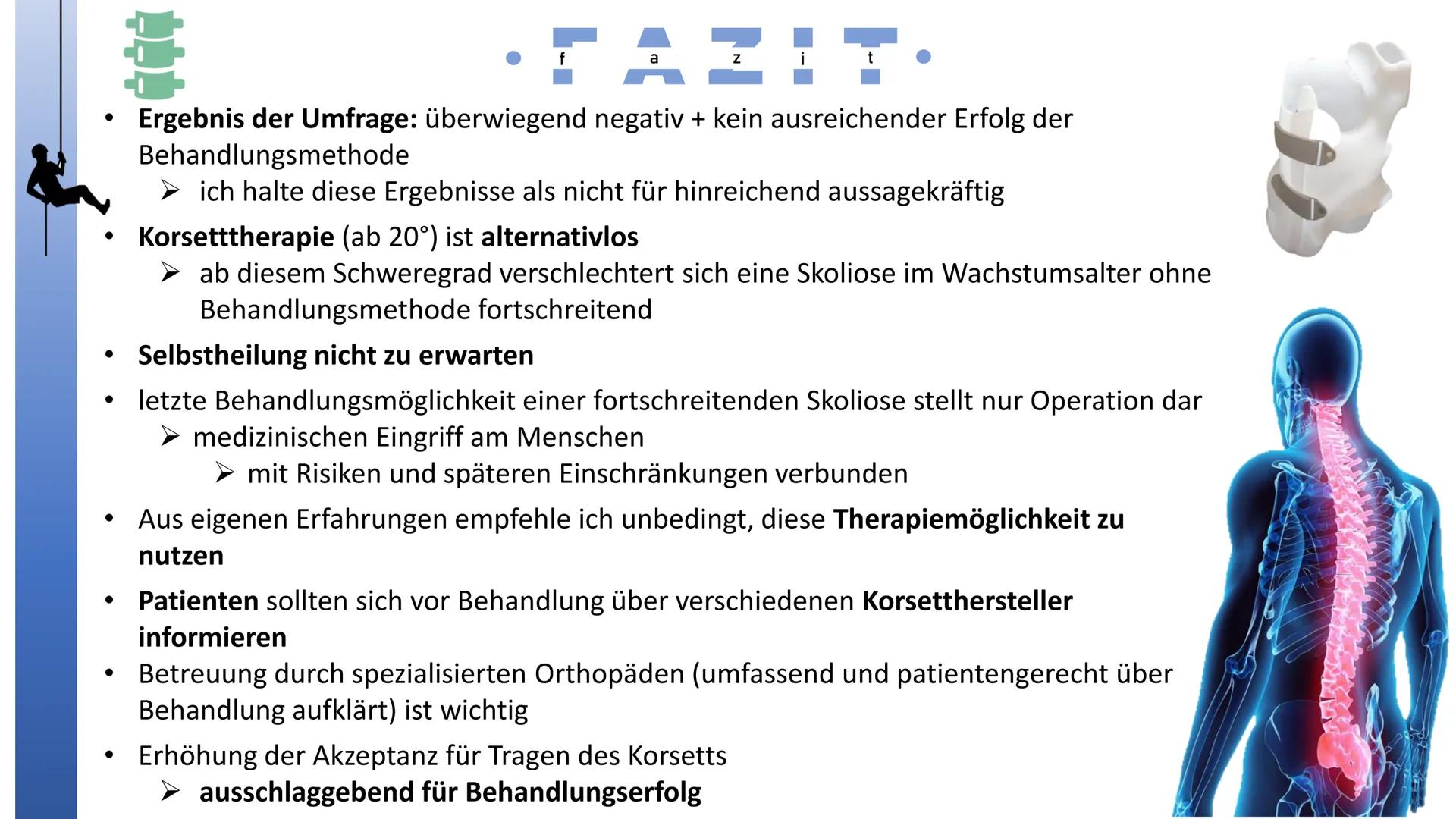 Skoliose -Korsettbehandlung
eine Erfolgsgeschichte? R
BS
1 Begriffsbestimmung
1.1
Definition
1.2 Beschreibung
2 Krankheitsbild
2.1 Ursachen
