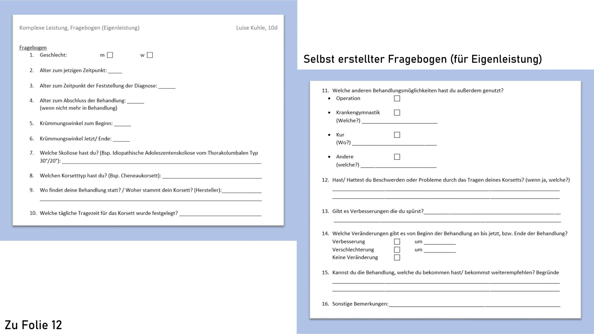 Skoliose -Korsettbehandlung
eine Erfolgsgeschichte? R
BS
1 Begriffsbestimmung
1.1
Definition
1.2 Beschreibung
2 Krankheitsbild
2.1 Ursachen
