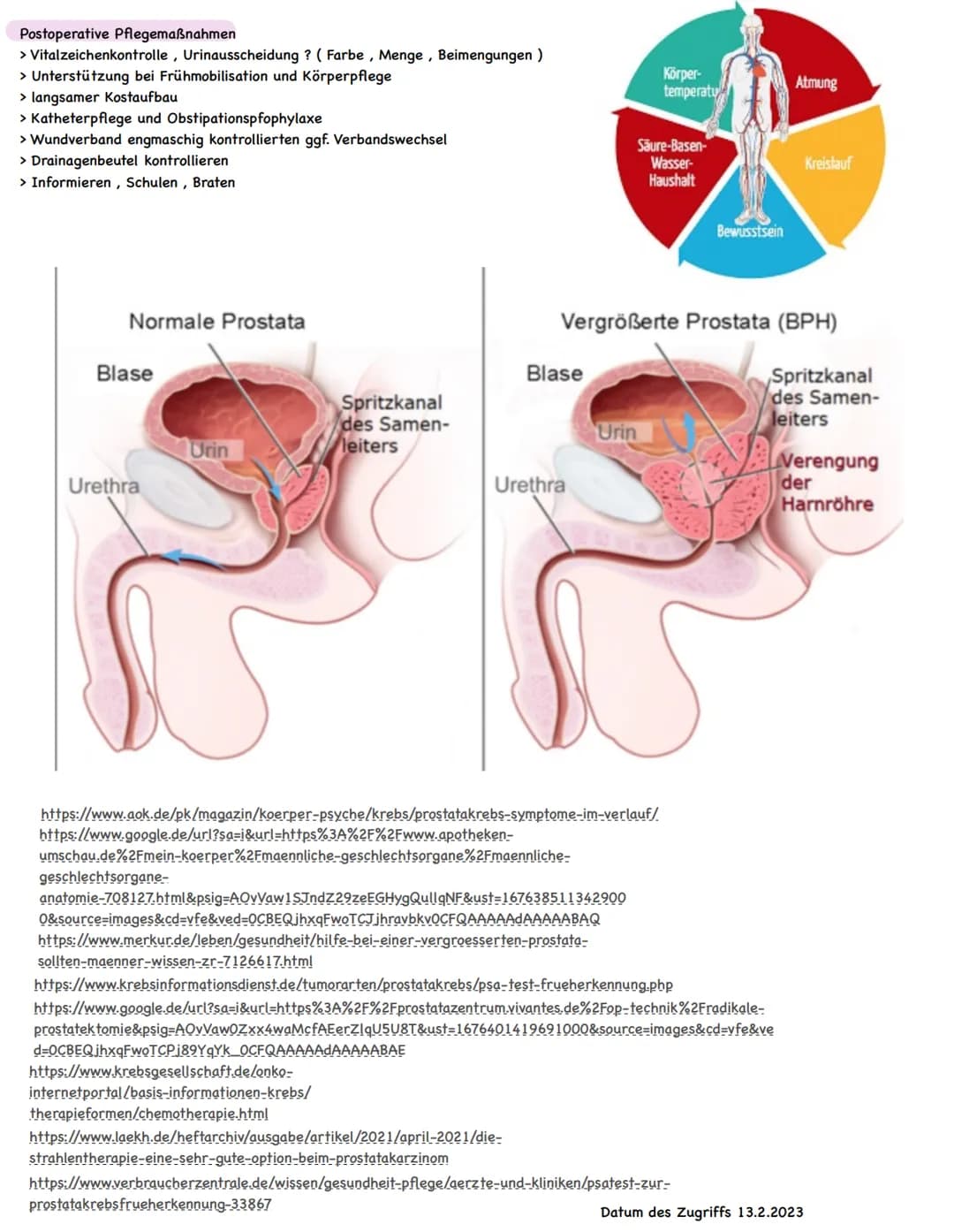 Prostatakarzinom Entstehungsprozess
Ursache ist nicht geklärt
Definition
> ein maligner (bösartiger) Tumor der Prostata
-> geht hervor aus Z