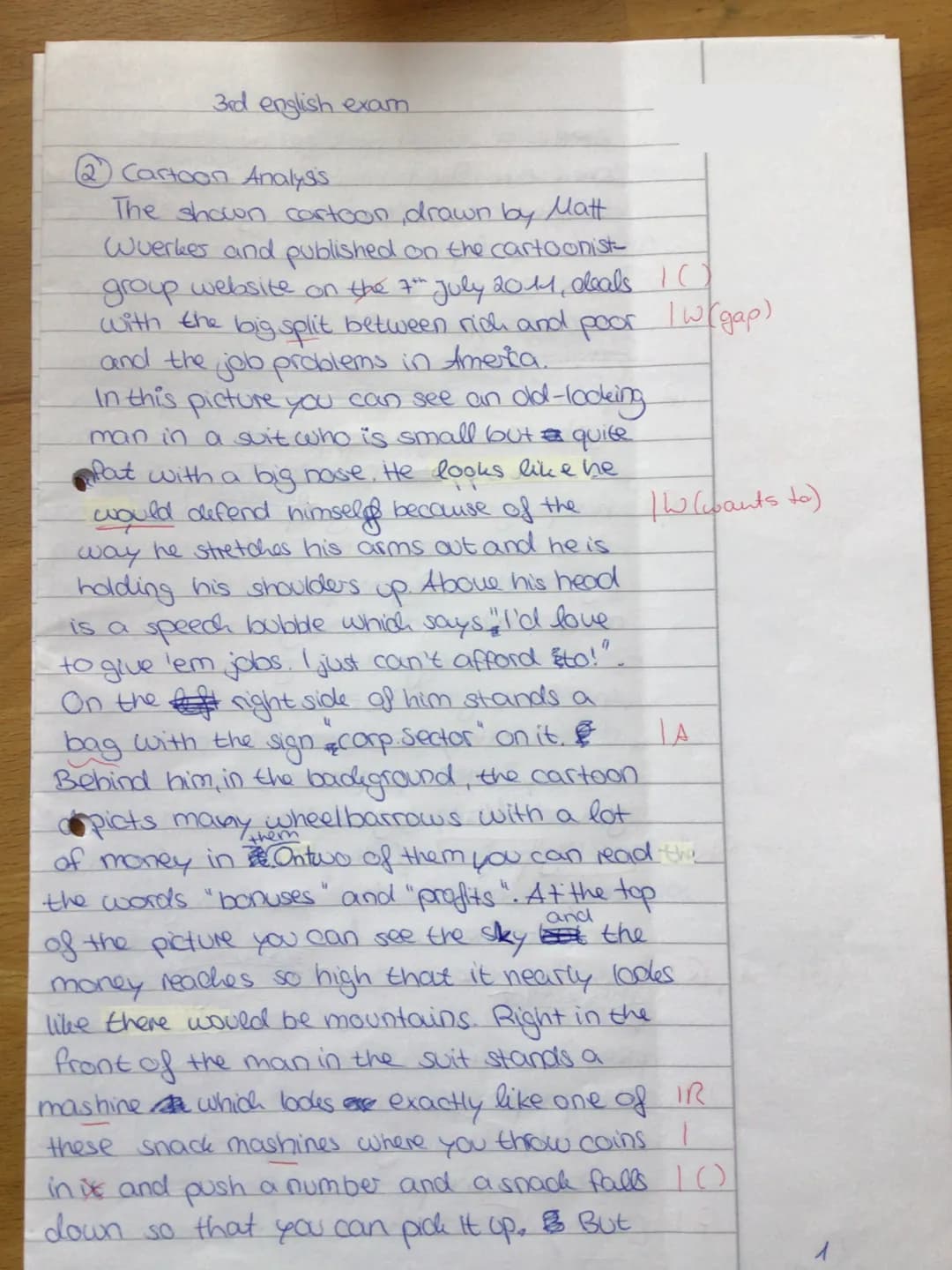 
<h2 id="mediation">Mediation</h2>
<p>You are staying in an English-speaking country as an exchange student. In your social studies class, y