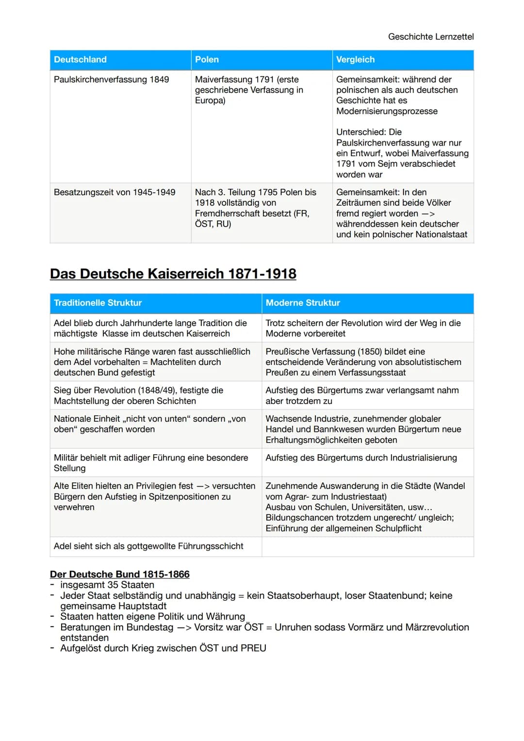 --- OCR Start ---
Geschichte Lernzettel
Der Vormärz 1813-1848
Völkerschlacht bei Leipzig 1813
zuvor Niederlage Napoleons im Russlandfeldzug 