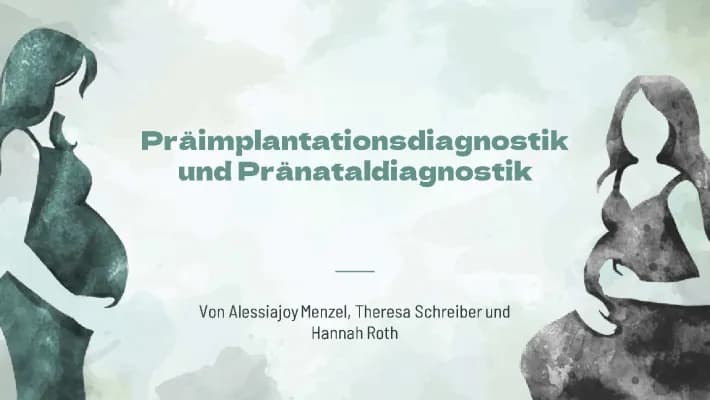 Know Präimplantationsdiagnostik & Pränataldiagnostik thumbnail