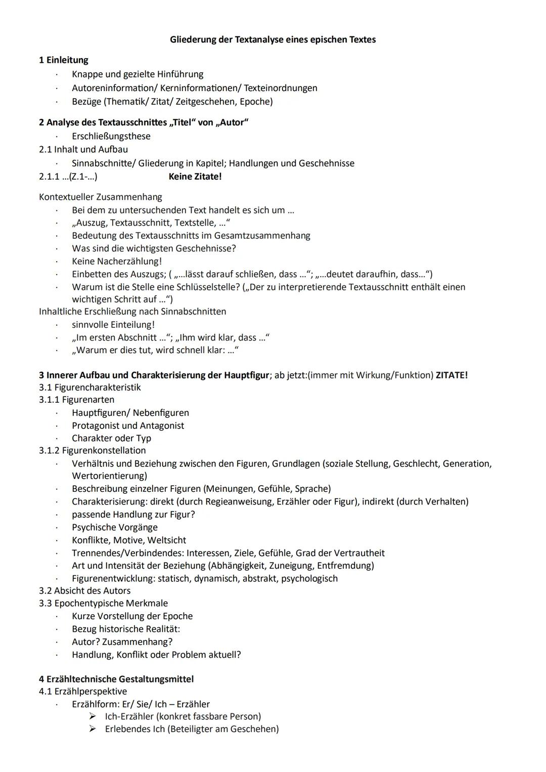 1 Einleitung
Knappe und gezielte Hinführung
Autoreninformation/ Kerninformationen/ Texteinordnungen
Bezüge (Thematik/ Zitat/ Zeitgeschehen, 
