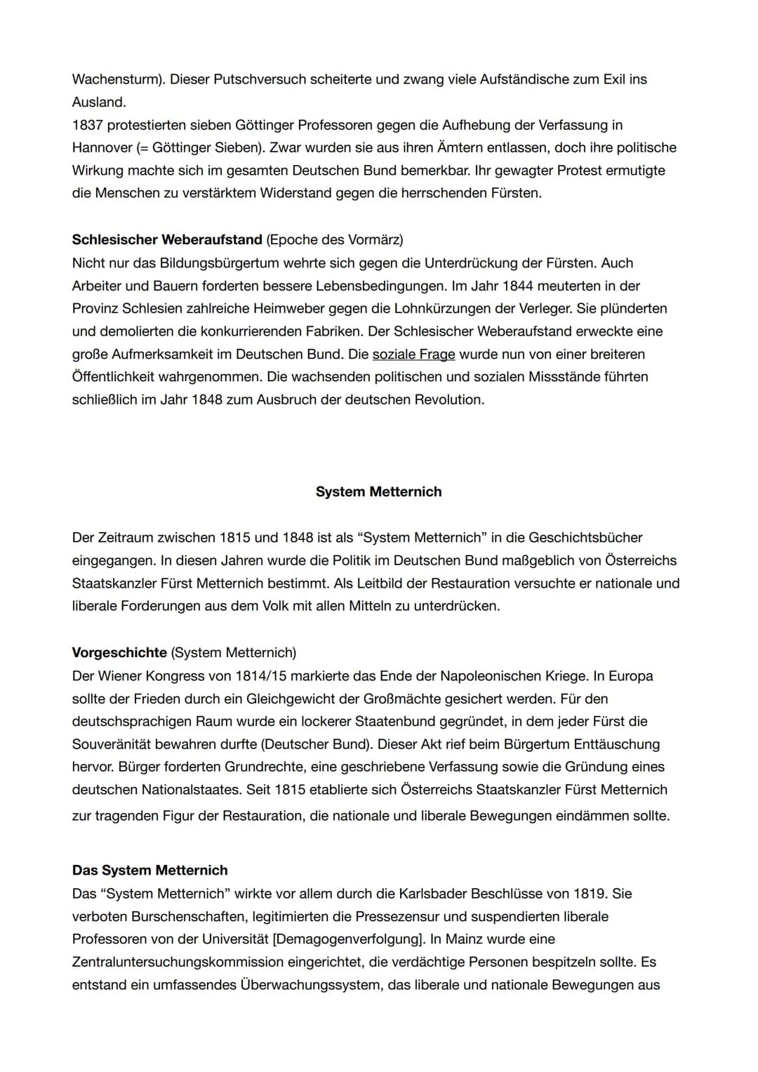 Funktionswandel des Nationalismus im 19. Jahrhundert
Napoleonische Zeit
Abitur: Geschichte 2022
Restauration
,,Einheit und Freiheit"
Forderu