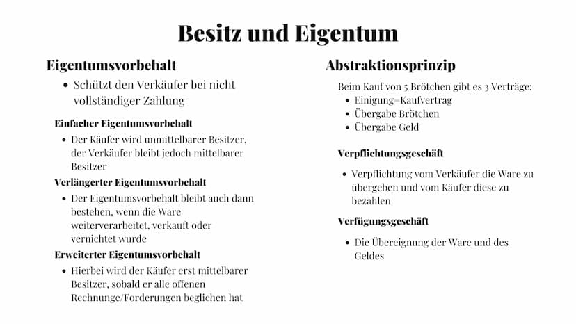 Rechtslehre
Themen
Delikts-, Schulds- und
Geschäftsfähigkeit
Zustandekommen von Verträgen
Nichtigkeit und Anfechtung
AGB
Besitz und Eigentum
