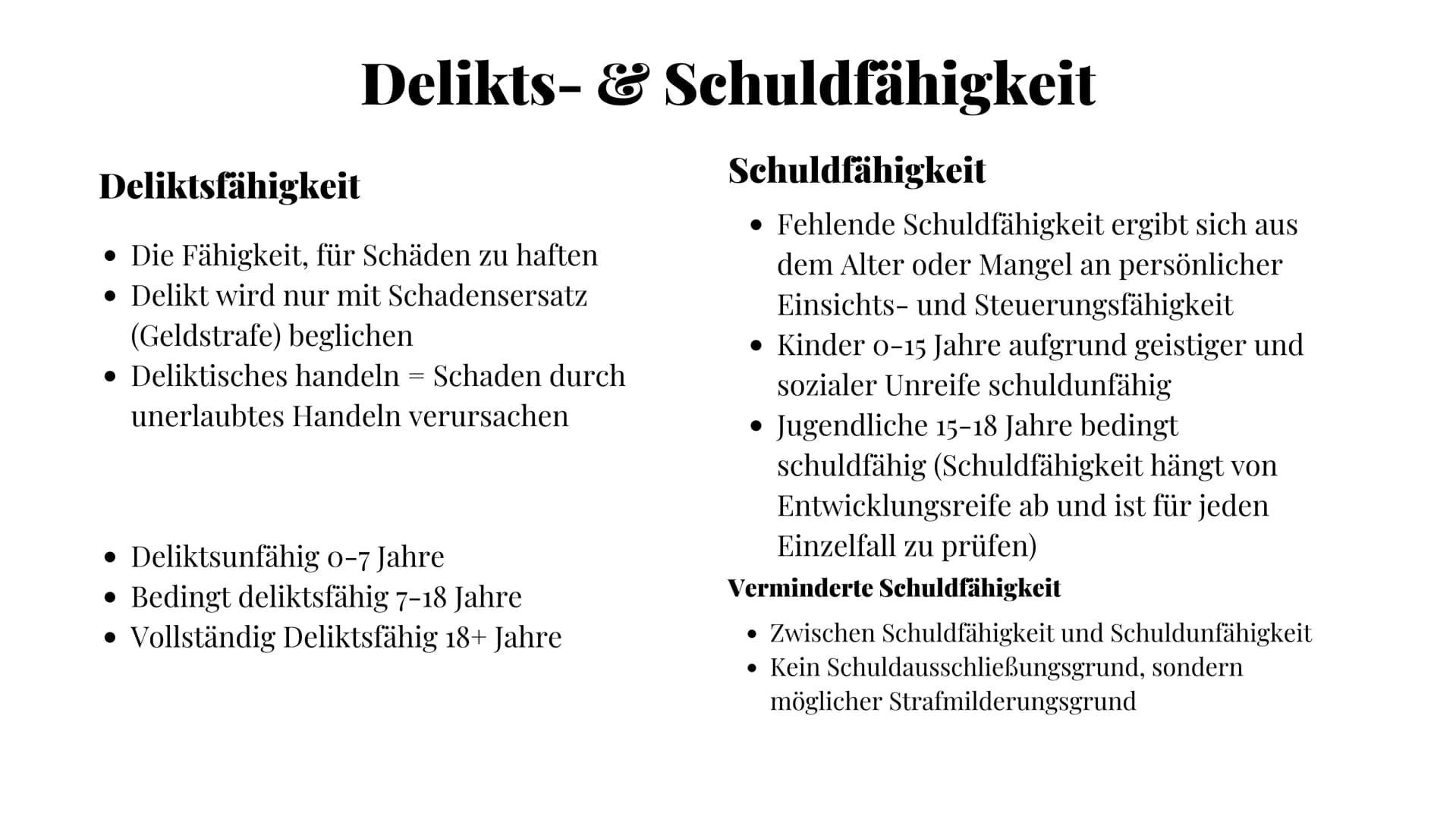 Rechtslehre
Themen
Delikts-, Schulds- und
Geschäftsfähigkeit
Zustandekommen von Verträgen
Nichtigkeit und Anfechtung
AGB
Besitz und Eigentum