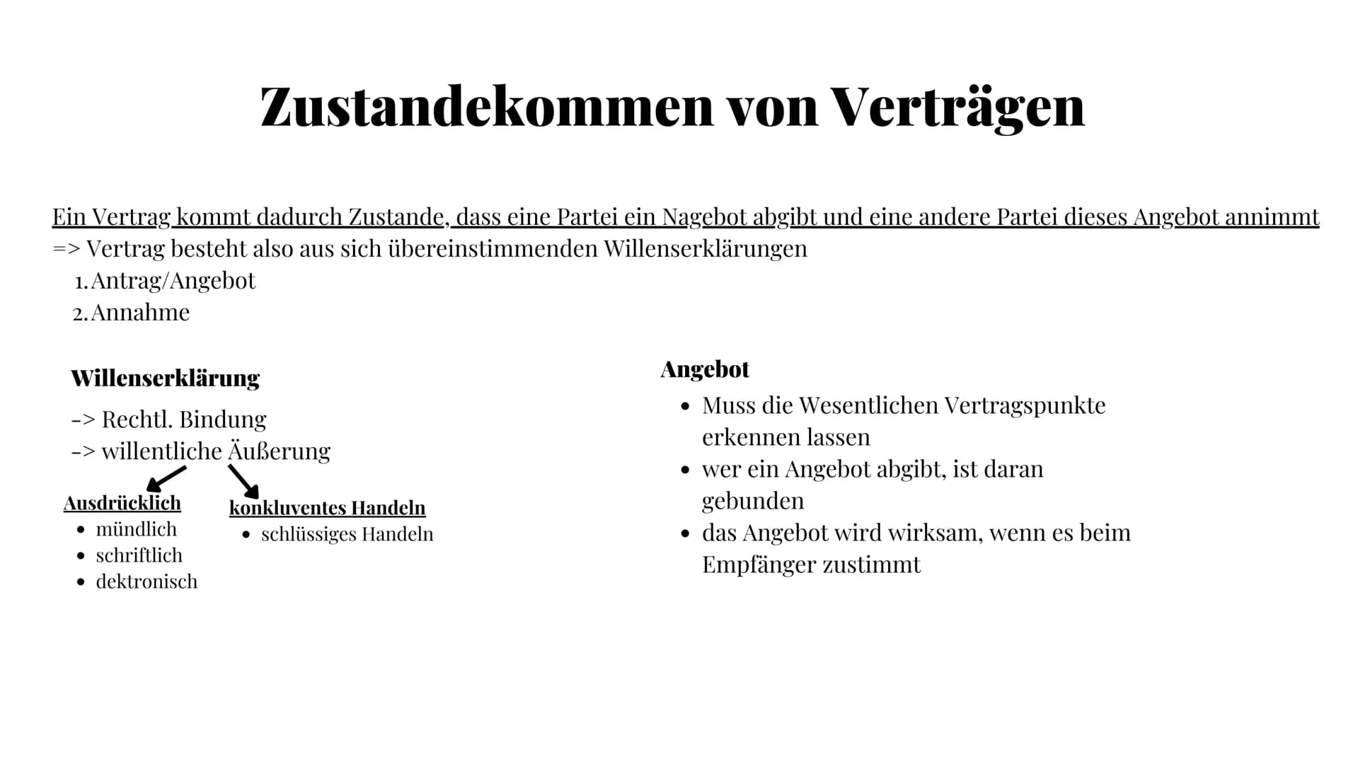 Rechtslehre
Themen
Delikts-, Schulds- und
Geschäftsfähigkeit
Zustandekommen von Verträgen
Nichtigkeit und Anfechtung
AGB
Besitz und Eigentum