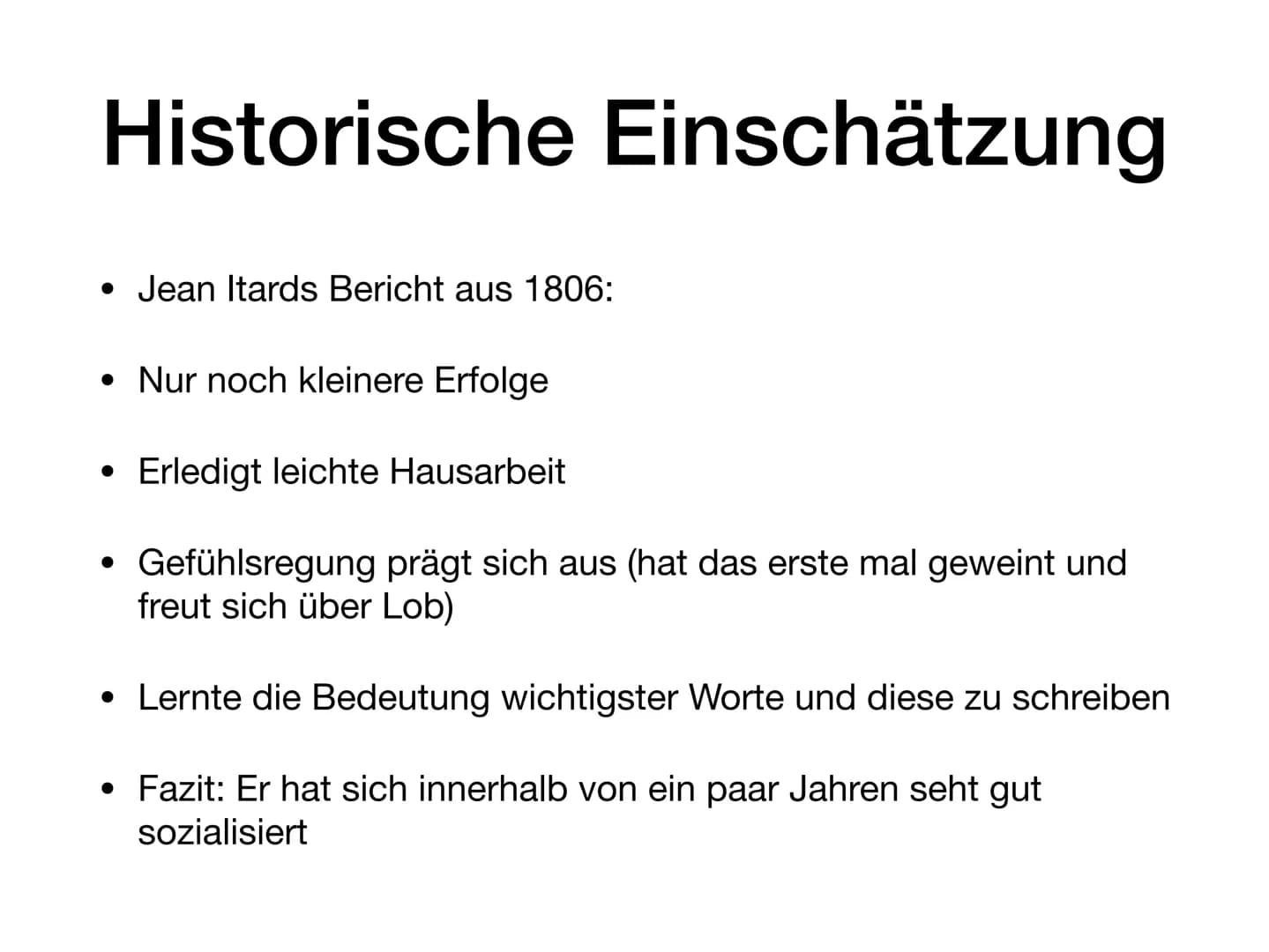 Victor von Aveyron • Steckbrief Von Victor van Aveyron
Inhaltsverzeichnis
●
Reihenfolge zur Geschichte von Victor van Aveyron
Eigenschaften 