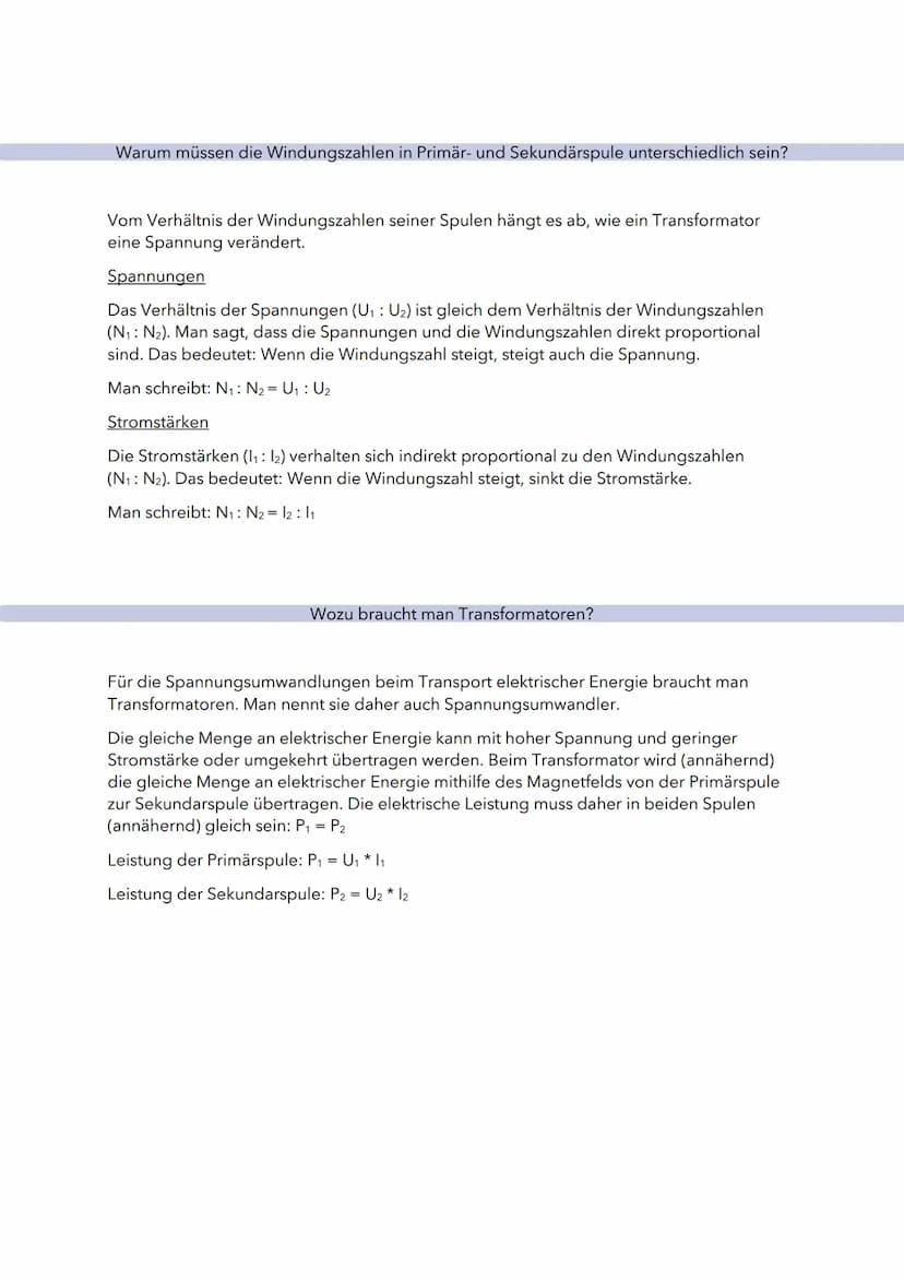 DER TRANSFORMATOR
Was ist ein Transformator?
Transformator (=Trafo): Vorrichtung, mit der die Höhe von Wechselspannungen verändert
werden ka