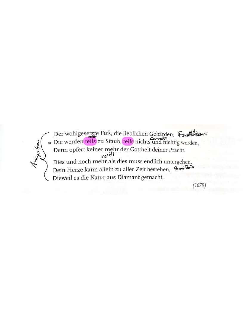 Hausaufgaben
Buchs. 134 Mr.2
nlimax
Andreas Gryphius (1616-1664)
Tränen des Vaterlandes (Anno 1636)
evtl. Euphemismus
Wir sind doch nunmehr 