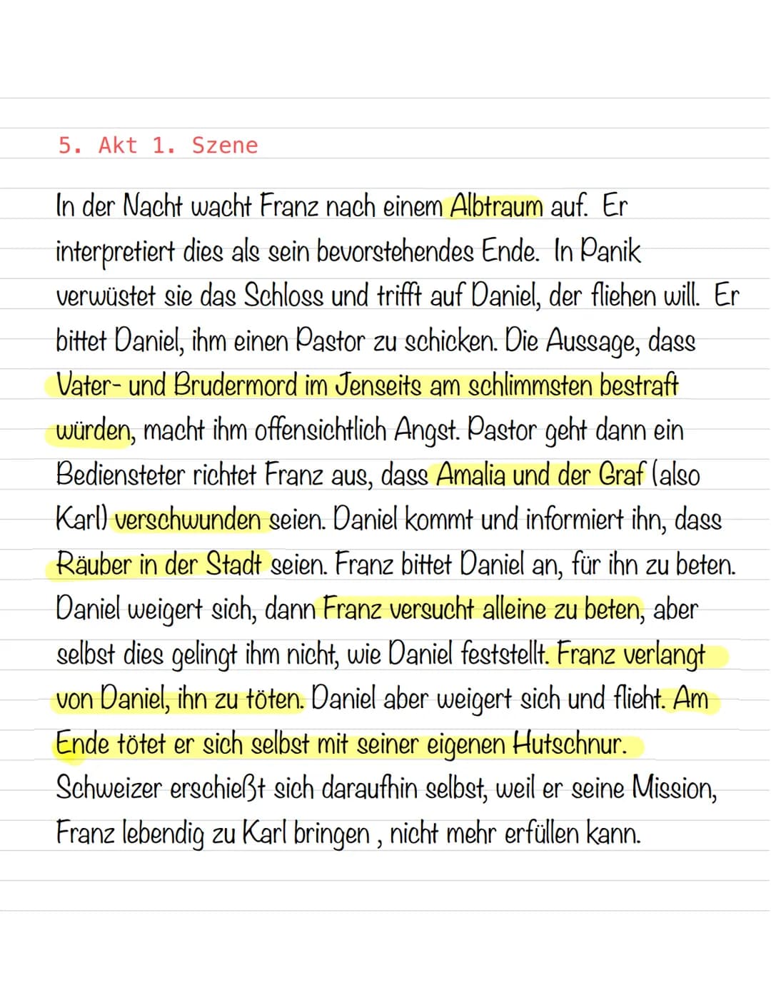 Friedrich Schiller
Die Räuber
Reclam Die Räuber von Friedrich Schiller
Es handelt von der Rivalität zweier Brüder, Karl und Franz von Moor. 